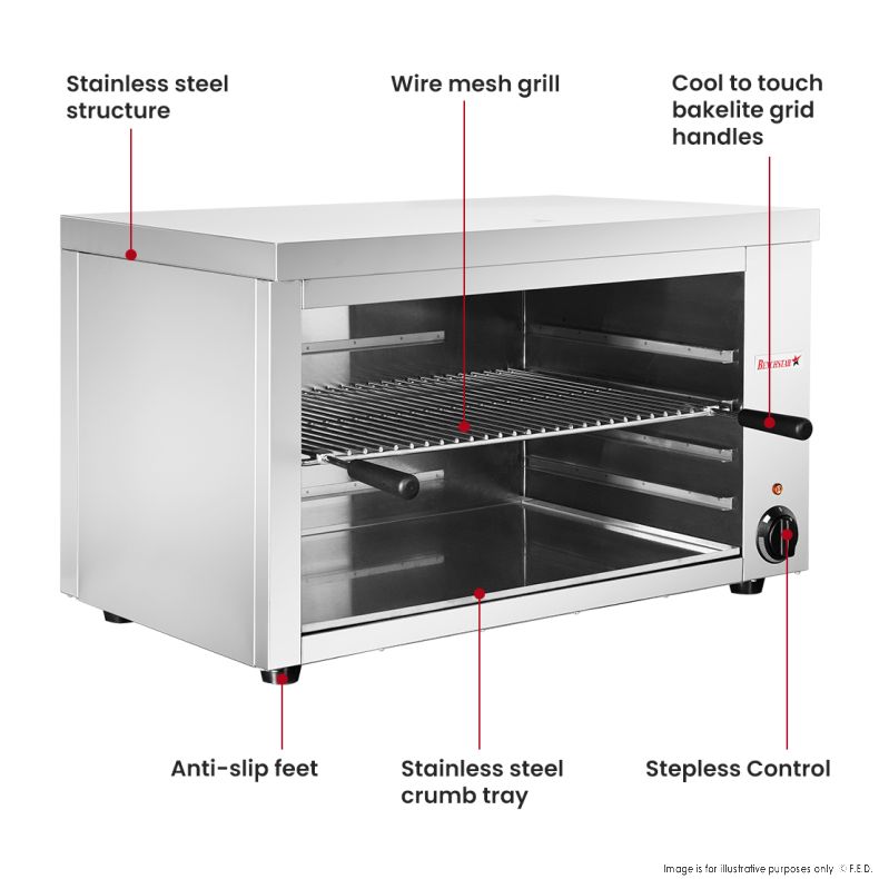 BenchStar Toaster / Griller / Salamander AT-937E