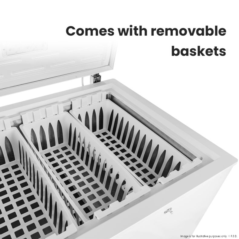 Thermaster 600L Chest Freezer with Stainless Steel Lid - BD600F