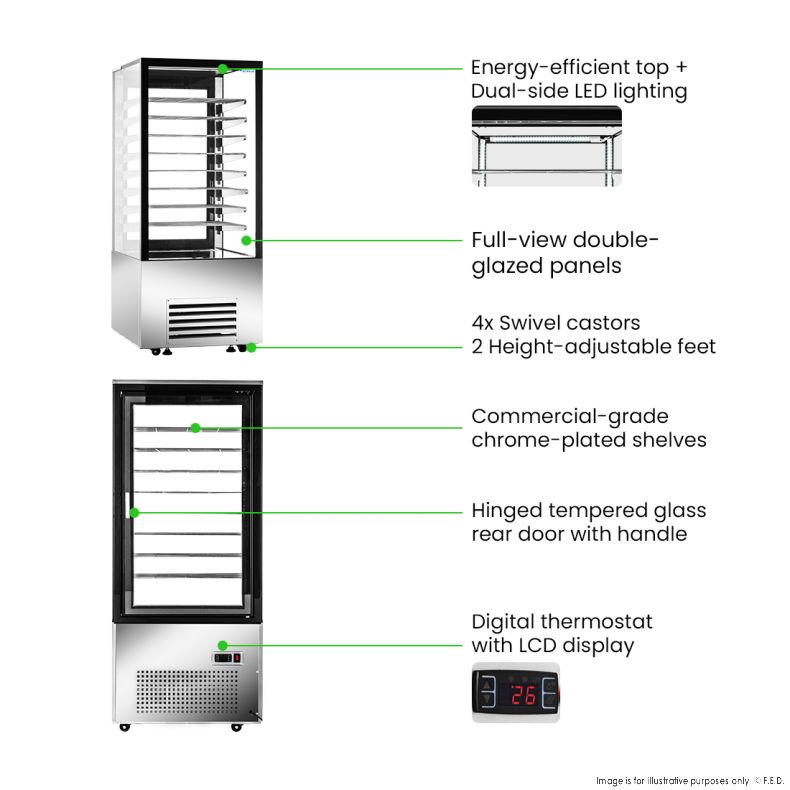 Bonvue Ambient Bakery Display Cabinet - BDC-510
