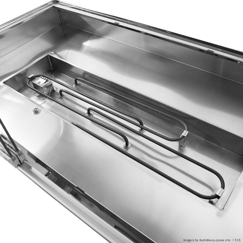 Bonvue Square Countertop Wet and Dry Bain Marie - BM11SC