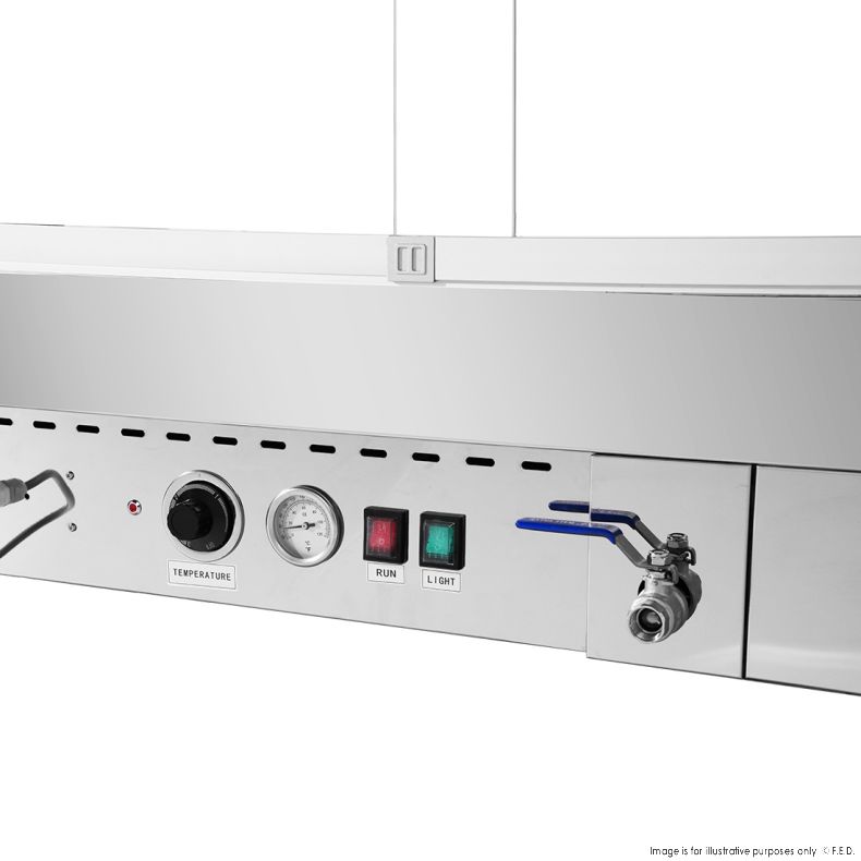 Bonvue Angled Countertop Wet and Dry Bain Marie BM11TC