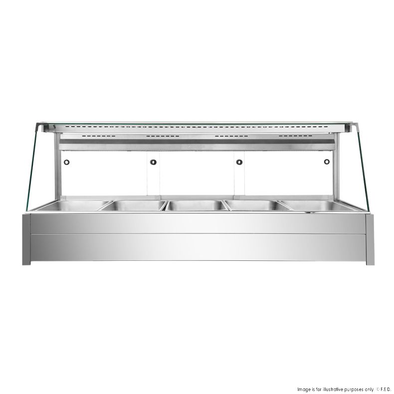 Bonvue Angled Countertop Wet and Dry Bain Marie BM17TC