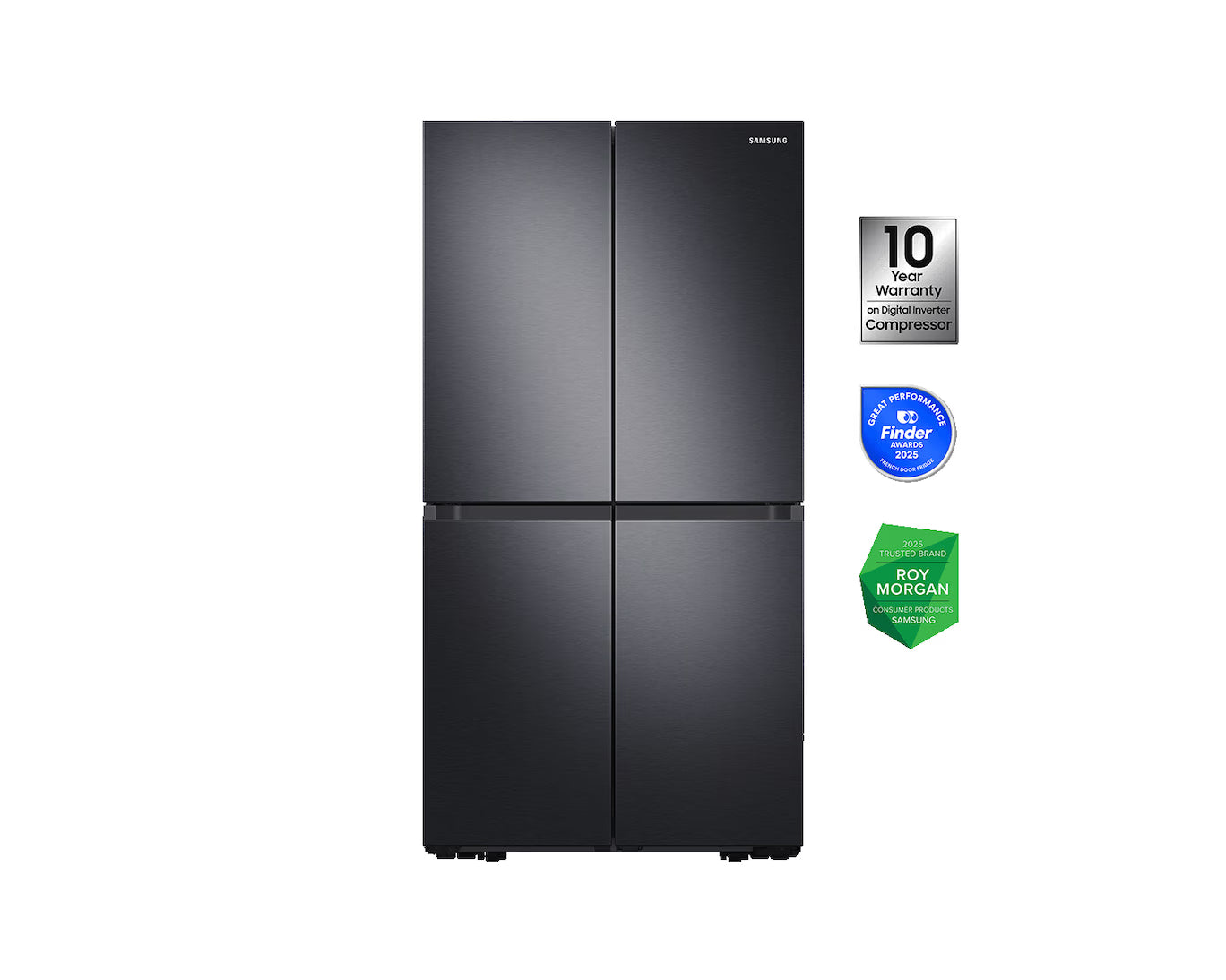 4-Door French Door Refrigerator Big Bottle Door Bins 649L (SRF7100B)