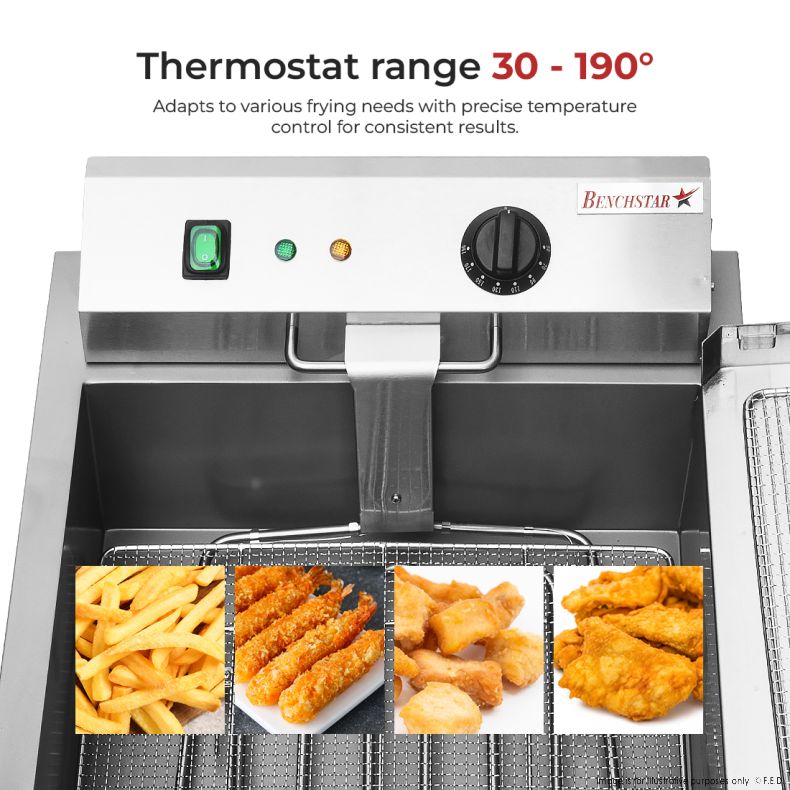 Benchtop Electric Doughnut Fryer - EF-TE