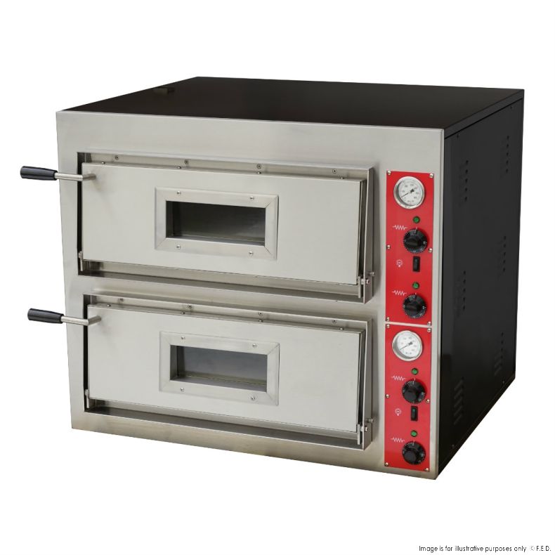 EP-2-1E - Black Panther Pizza Deck Oven