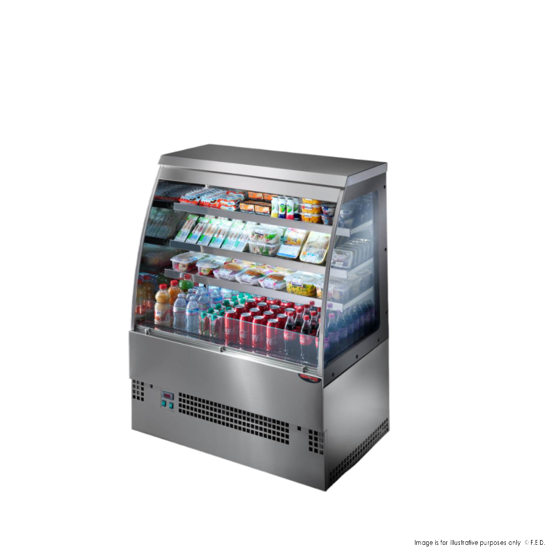 Tecnodom EVO Grab'n Go Self-Serve Curve Display TDEVO-090S