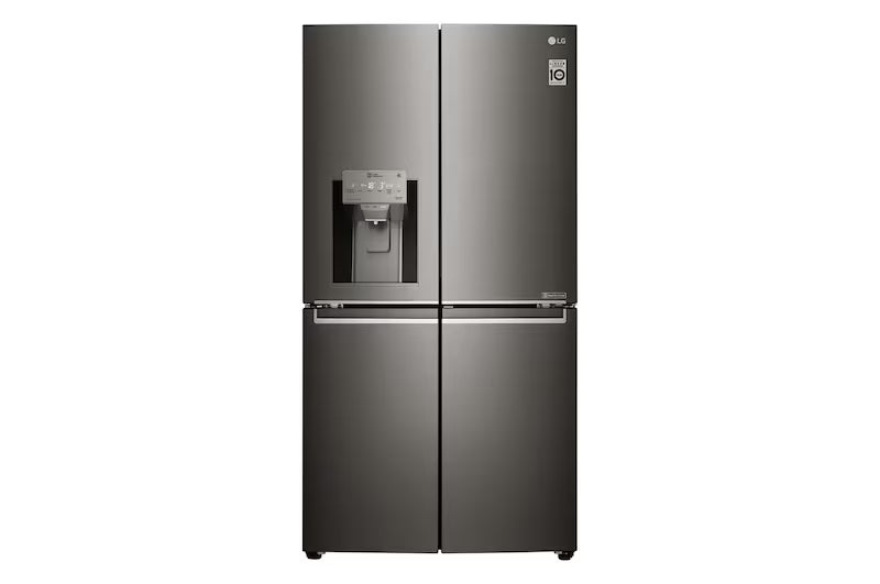 708L French Door Fridge, with Door-in-Door, in Black Stainless Steel (GF-D708BSL)