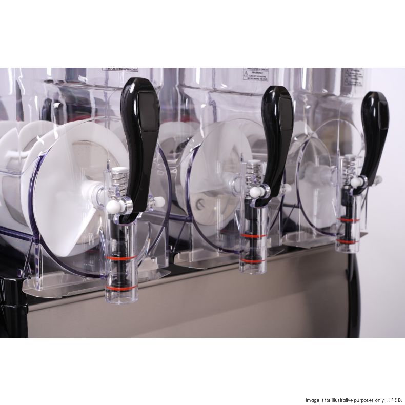 FABIGANI-3S Triple 12 Litre Granita and Slushy Machine