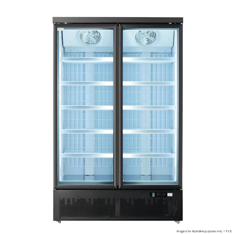 Thermaster Double Door Supermarket Freezer - LG-1000BGBMF