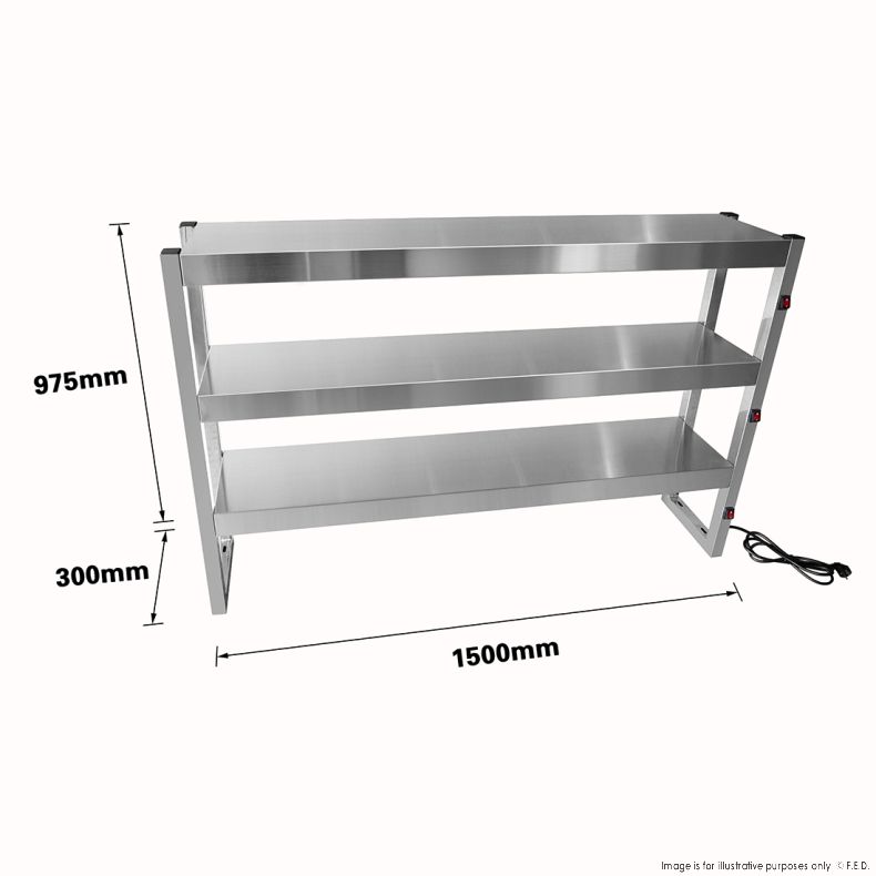 Benchstar Commercial Food Warmer with 12 Lamps – FW12L-153