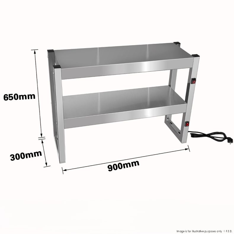 Benchstar Commercial Food Warmer with 4 Lamps – FW4L-092