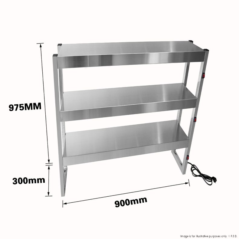Benchstar Commercial Food Warmer with 6 Lamps – FW6L-093