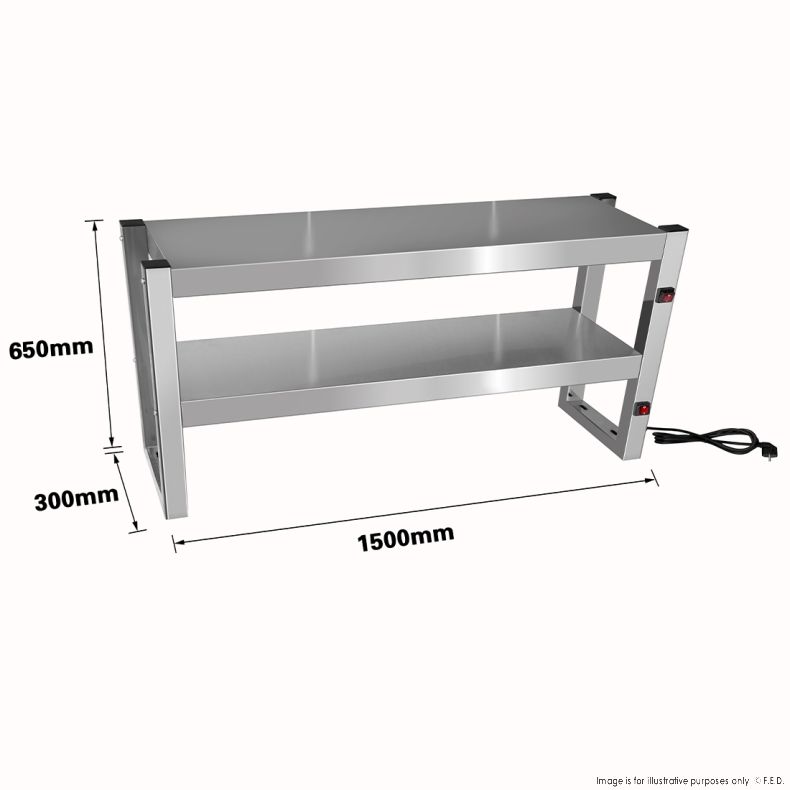 Benchstar Commercial Food Warmer with 8 Lamps – FW8L-152