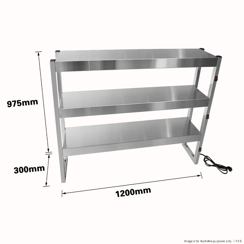 Benchstar Commercial Food Warmer with 9 Lamps – FW9L-123