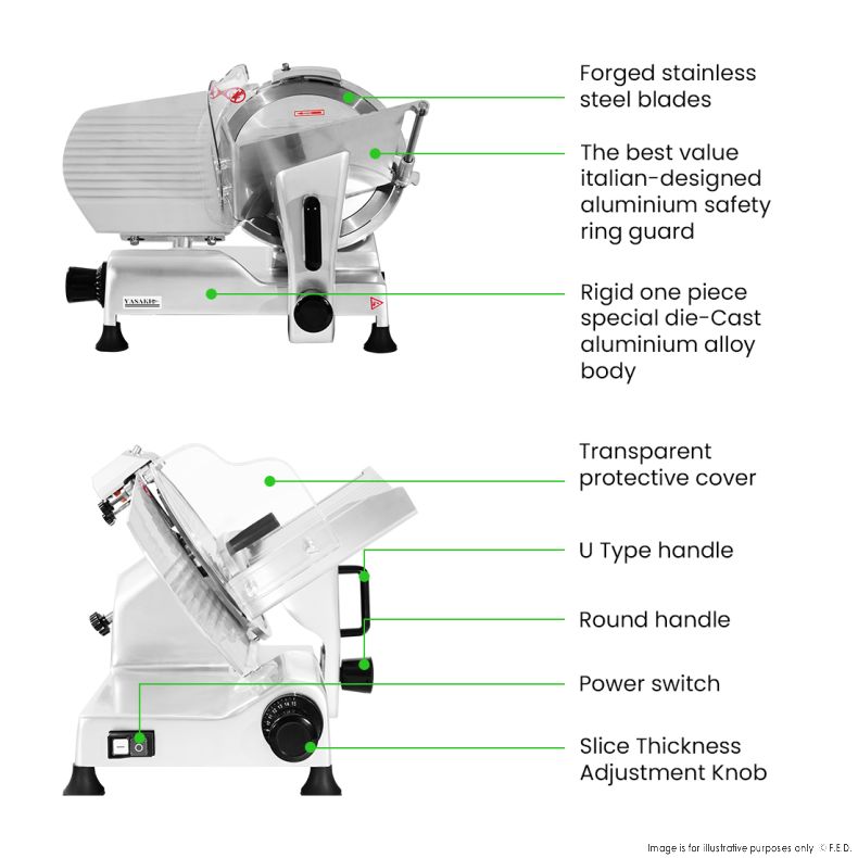 Yasaki JACKS Professional Deli Slicer - HBS-300