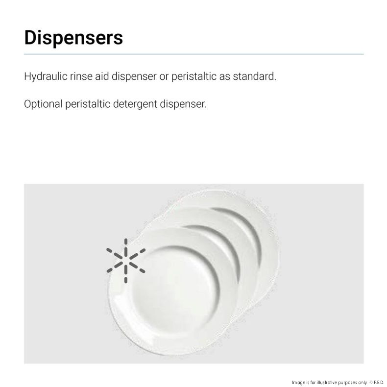 Fagor iNova Concept Front Loading Dishwasher - WUC-502TBD