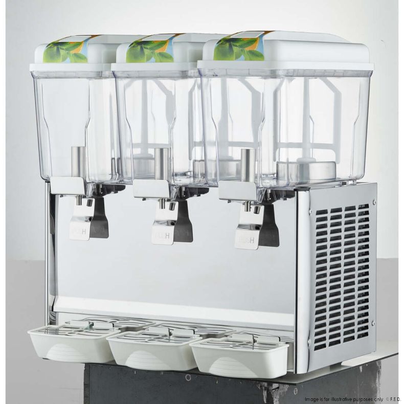 Benchstar Triple Bowl Juice Dispenser KF12L-3