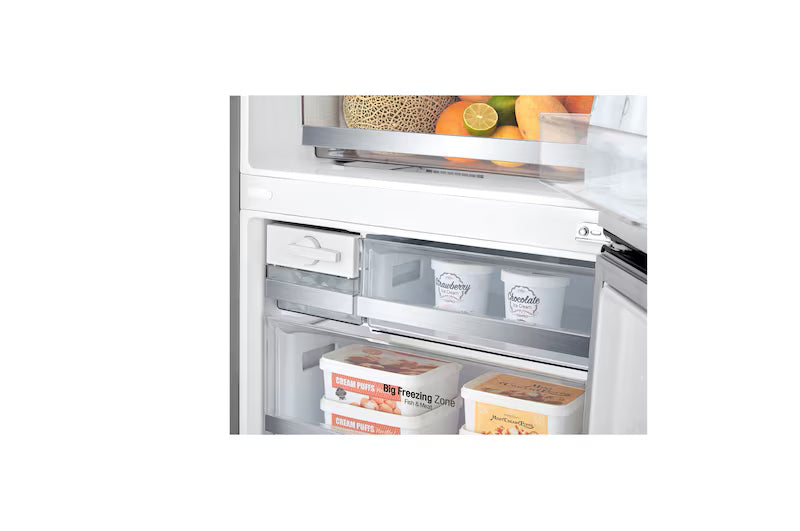 2025 LG 420L Bottom Mount Refrigerator GB-455PL 2025 Dints in Front