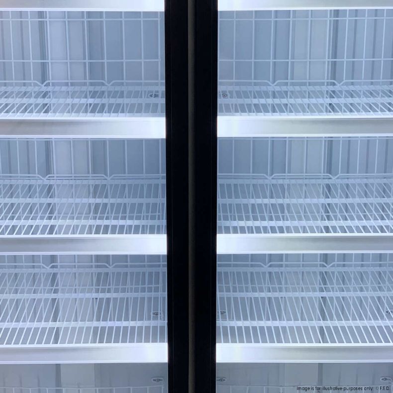 Thermaster Double Door Supermarket Freezer - LG-1000BGBMF