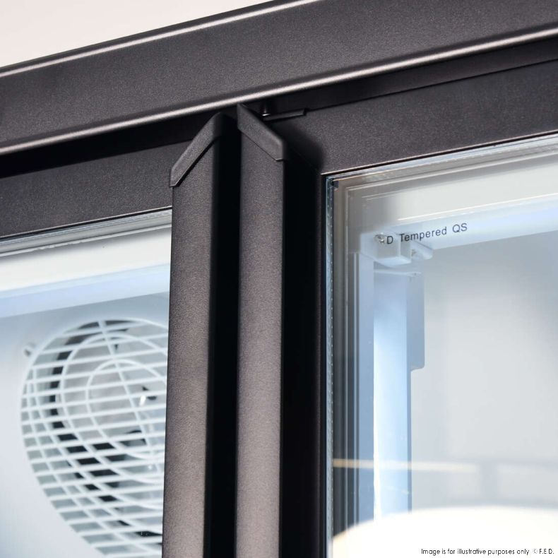 Thermaster Double Door Supermarket Freezer - LG-1000BGBMF