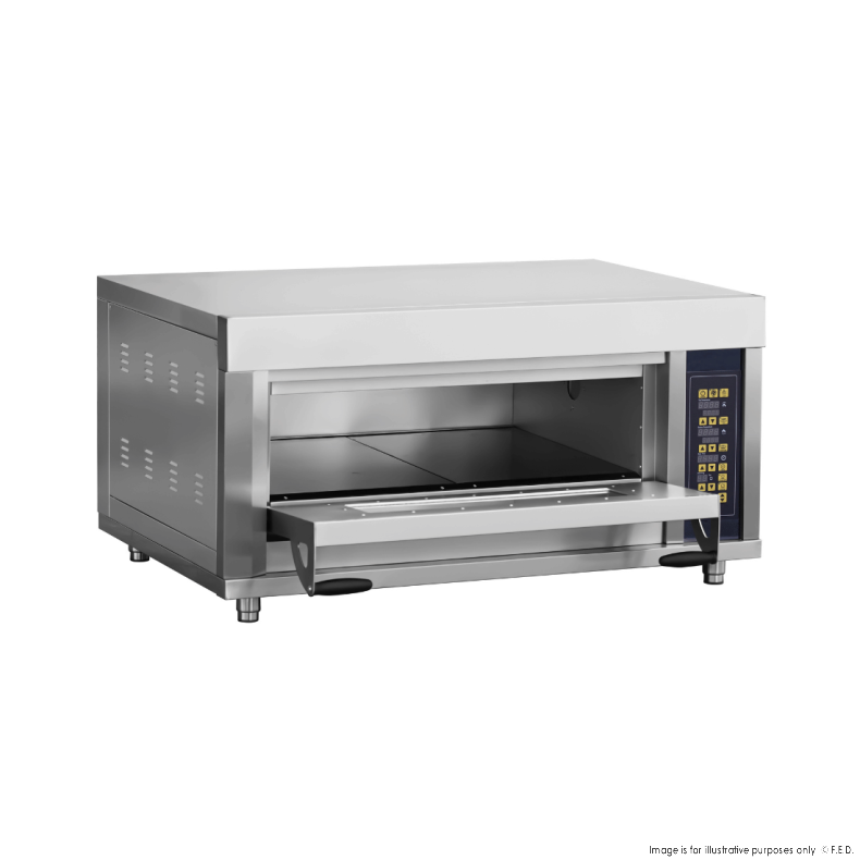 Bakermax Electric Deck Bakery Oven with steam - ME2ST-1