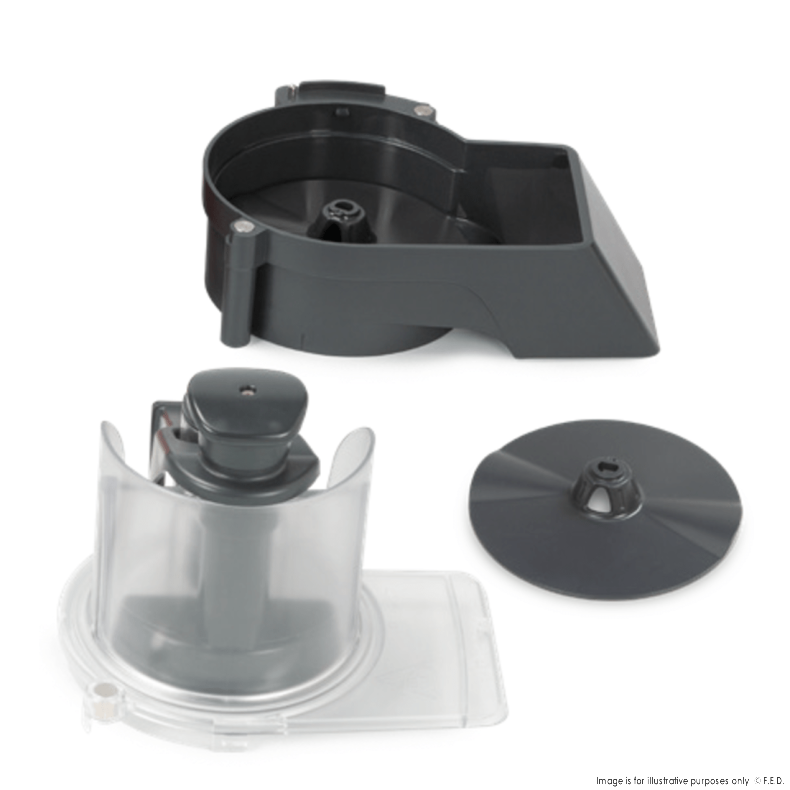DITO SAMA PREP4YOU Cutter Mixer Food Processor 1 Speed 2.6L Stainless Steel Bowl P4U-PS2S