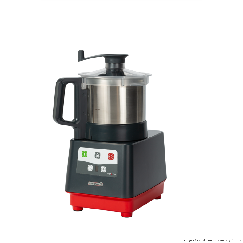 DITO SAMA PREP4YOU Cutter Mixer Food Processor 5 Speeds 3.6L Stainless Steel Bowl P4U-PV3S