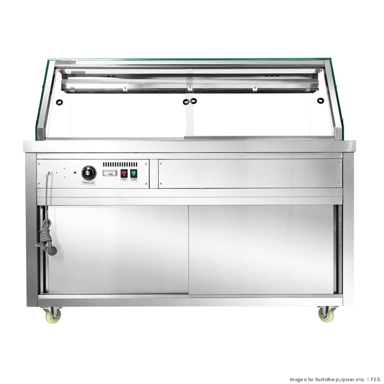 Thermaster Wet and Dry Bain Marie Display 4x1/1 GN Pans - PG150FE-XG