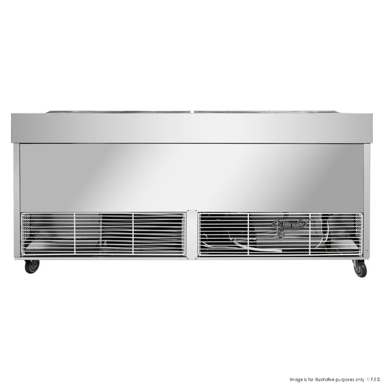 Thermaster three door DELUXE Pizza Prep Bench - PWB180