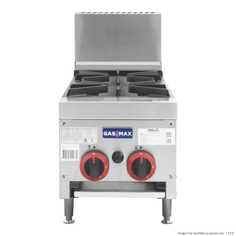 Gasmax Gas 2 Burner Cook Top - RB-2E