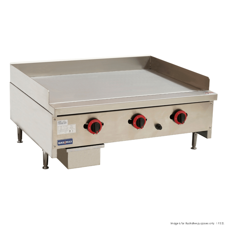 Gasmax Three Burner Griddle RGT-36E