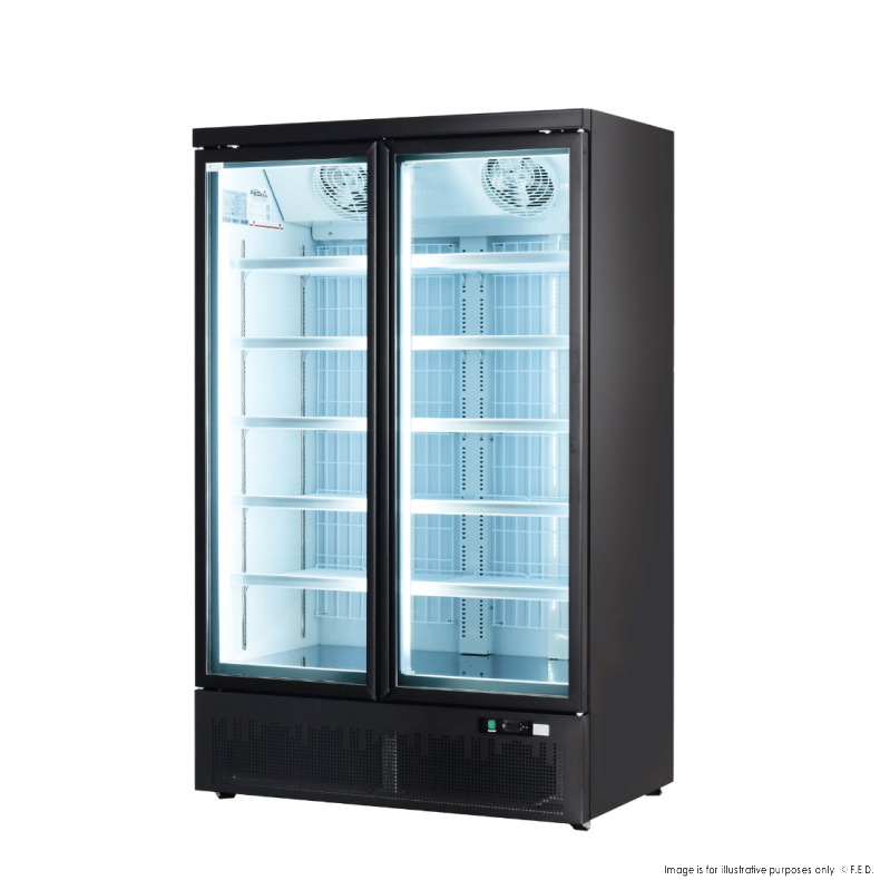 Thermaster Double Door Supermarket Freezer - LG-1000BGBMF