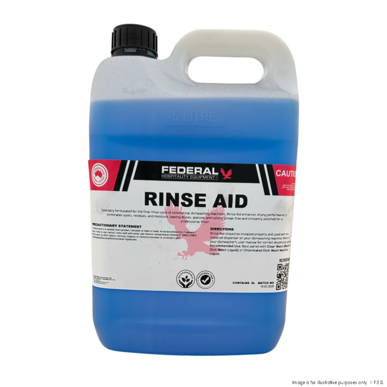 RINSE AID DISHWASHER CHEMICAL 5LT - DH-RA5L