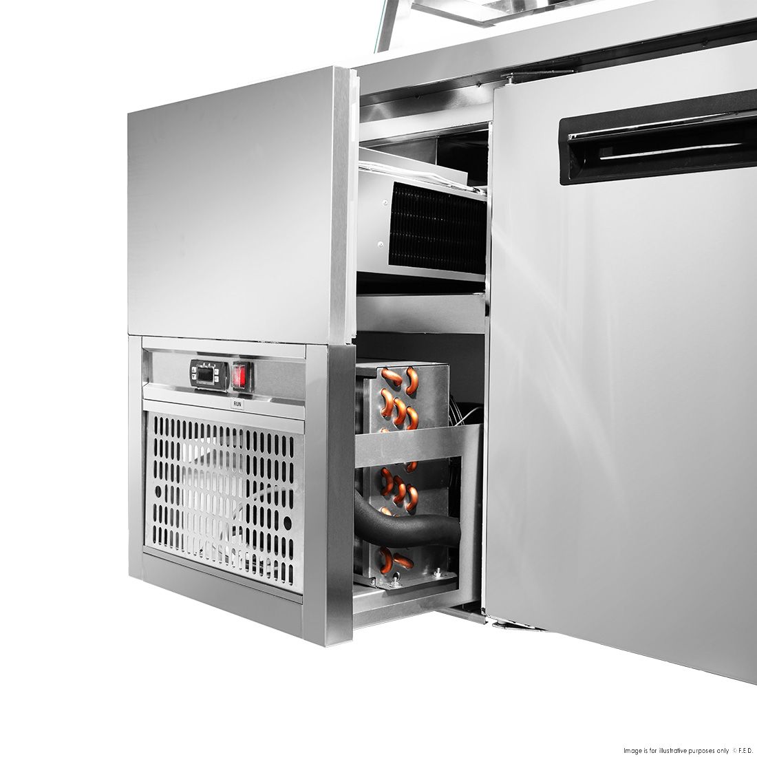 Thermaster three door DELUXE Sandwich Bar - SCB/21