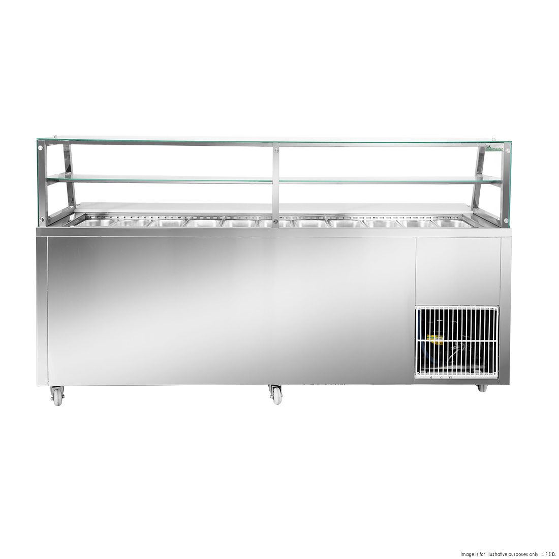 Thermaster three door DELUXE Sandwich Bar - SCB/21