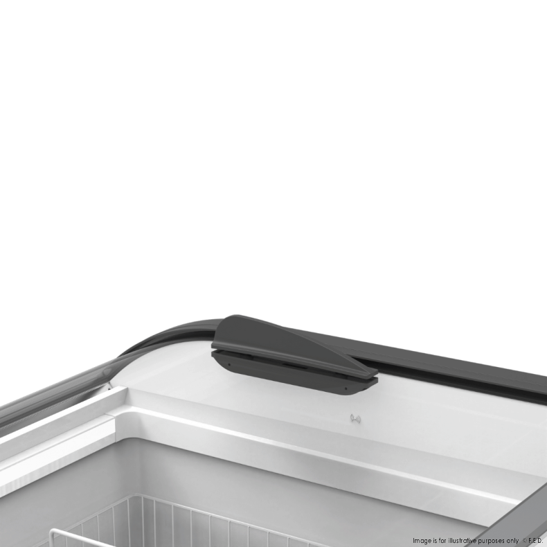 Thermaster Heavy Duty Supermarket Glass Sliding Lid Freezers 306L - SD-306K