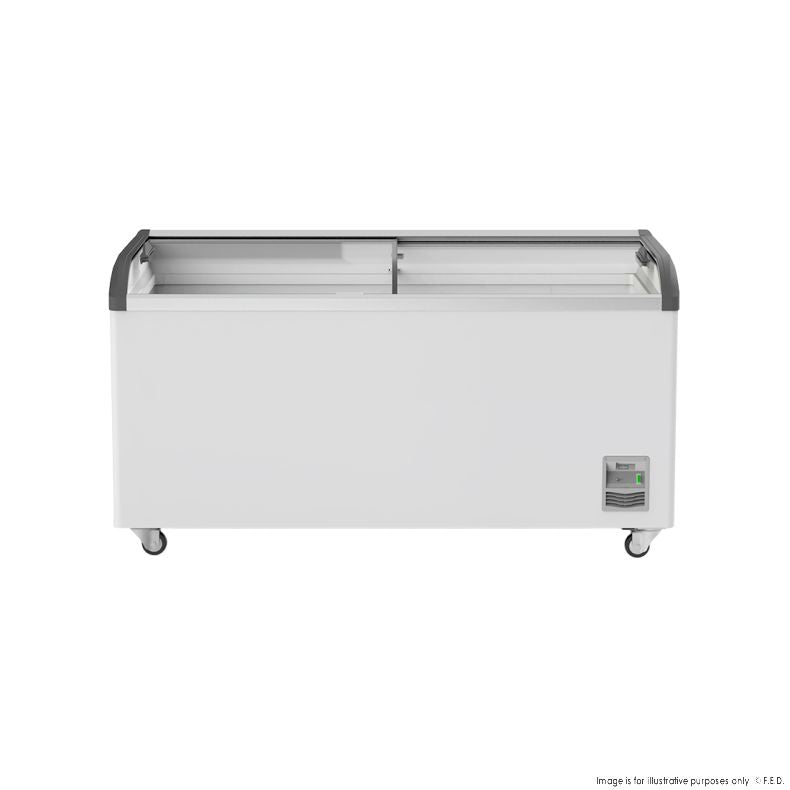 Thermaster Heavy Duty Supermarket Glass Sliding Lid Freezers 576L - SD-576K