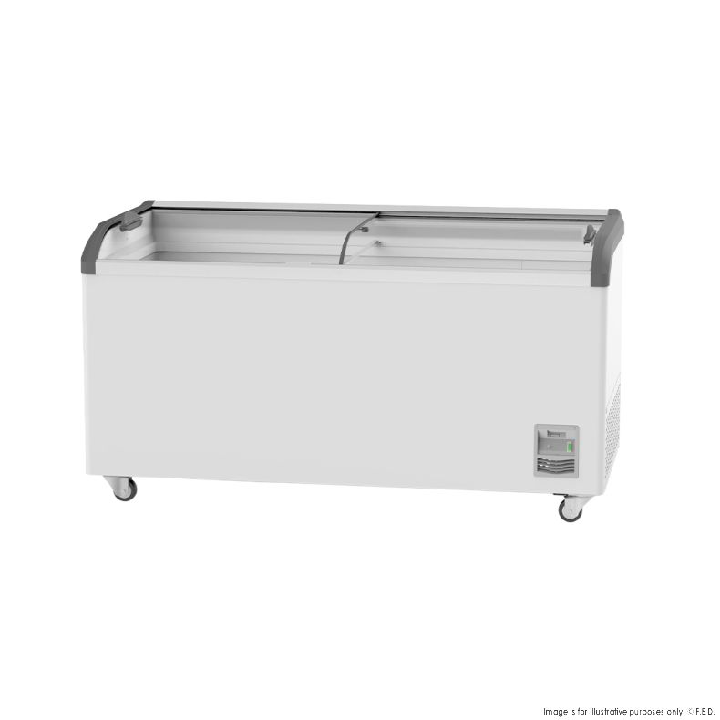 Thermaster Heavy Duty Supermarket Glass Sliding Lid Freezers 576L - SD-576K