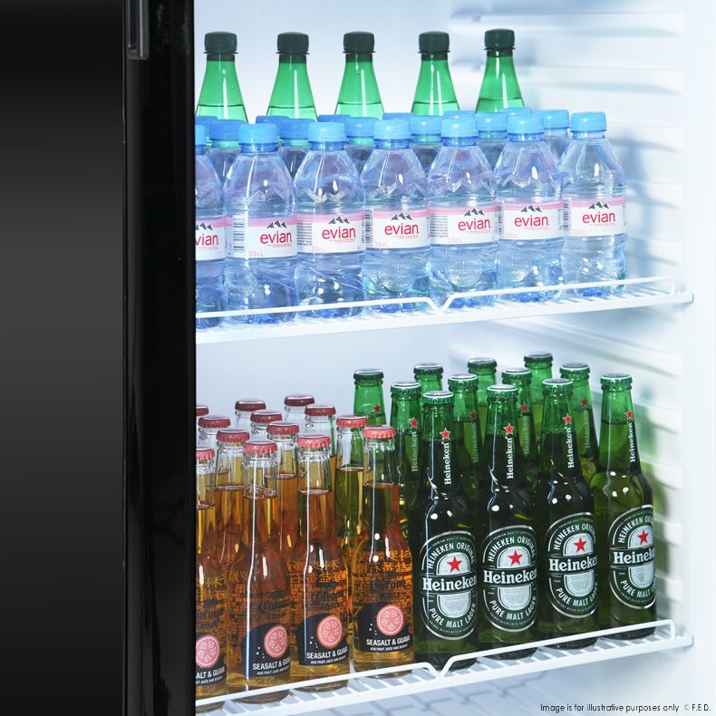Thermaster Upright Glass Door Beverage Fridge - SDC-178B