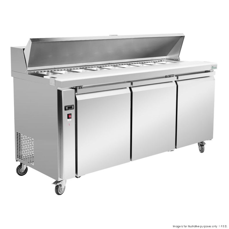 Thermaster three door Sandwich Bar - SLB150