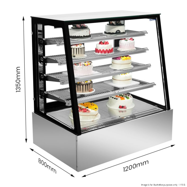 Bonvue Deluxe Chilled Display Cabinet - SLP850C