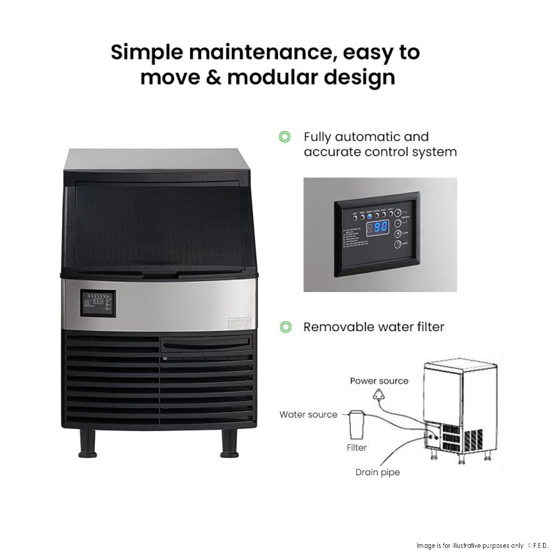 Blizzard Ice Maker  Air Cooled - SN-210P