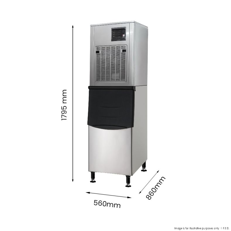 Blizzard Granular Ice Maker 250Kg - SN-258F