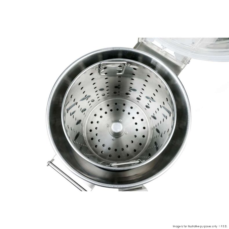 Yasaki Electric Salad Spinner w/ Castors & Timer 3kg/cycle SP75AS