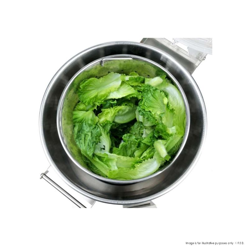 Yasaki Electric Salad Spinner w/ Castors & Timer 3kg/cycle SP75AS