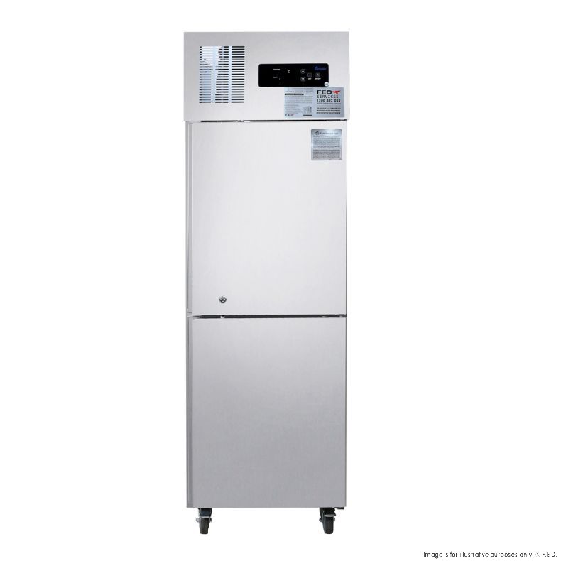 SUF500 TROPICAL Thermaster 2 x Half  door SS Freezer