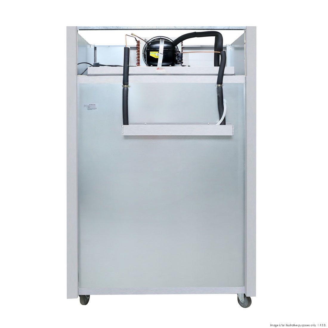Thermaster Double Door Display Freezer - SUFG1000
