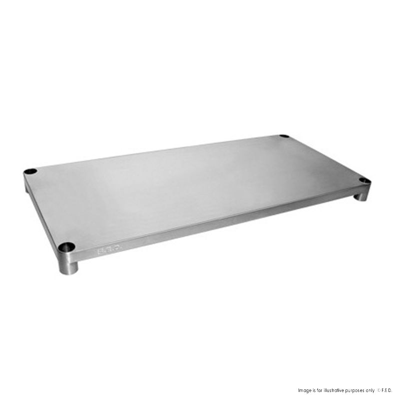 SUS7-2400/A Solid Undershelf