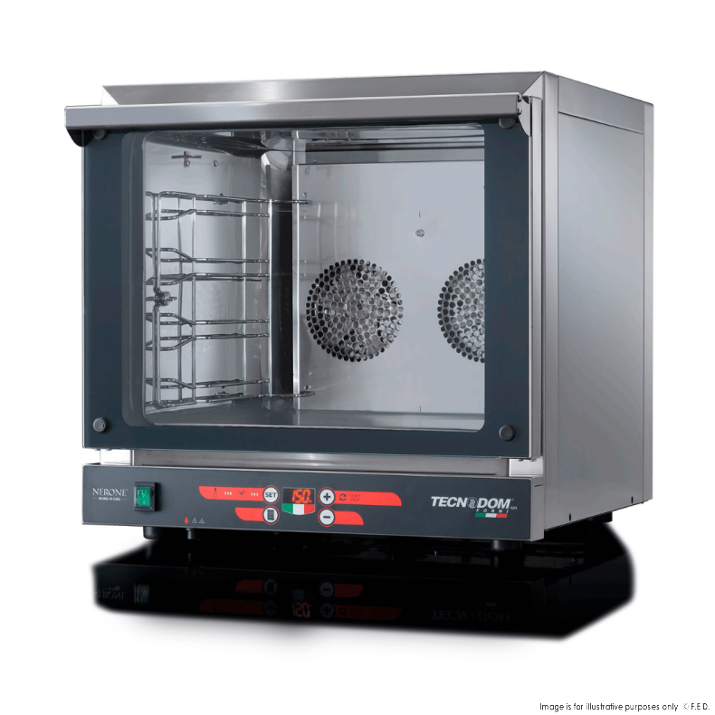 Tecnodom Nerone EKO Digital 435x350 Tray Convection Oven - TDE-4CD