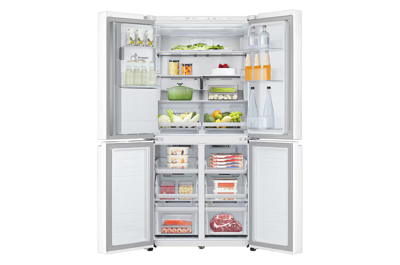 LG 506L French Door Refrigerator Plumbed Water And Ice GF-L500MWH
